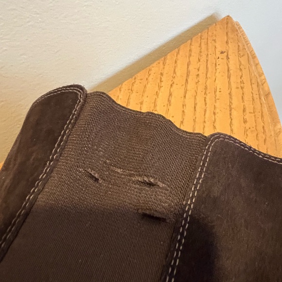 Cole Haan Nike Air chocolate suede pull on boot size 8B - Picture 8 of 8